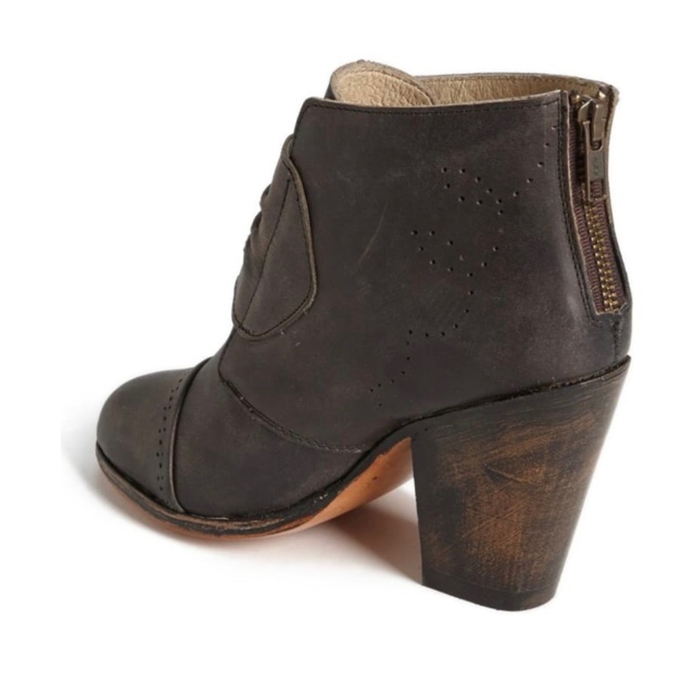 Freebird By Steve Madden Mocha Boho Booties Boots - Picture 5 of 5